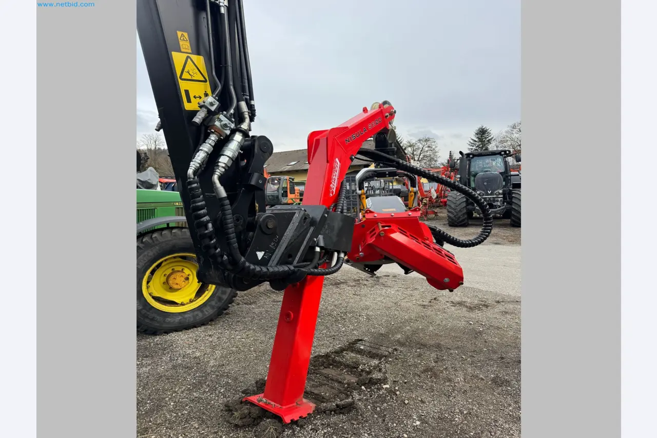 JCB excavator and Nisula forestry harvester-8