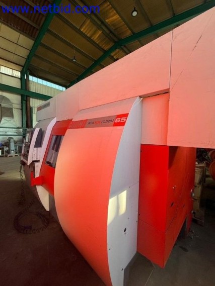 Three well-maintained EMCO Maxxturn 65 CNC lathes becoming available-3