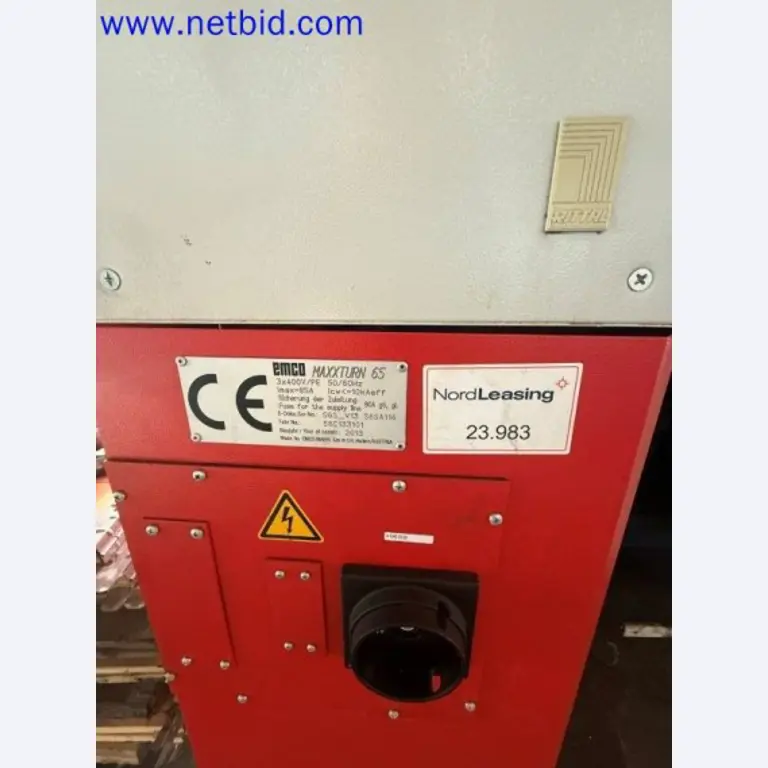 Three well-maintained EMCO Maxxturn 65 CNC lathes becoming available-4
