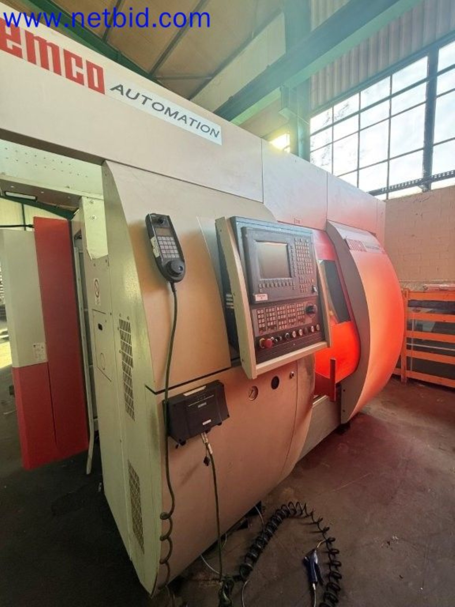 Three well-maintained EMCO Maxxturn 65 CNC lathes becoming available-1