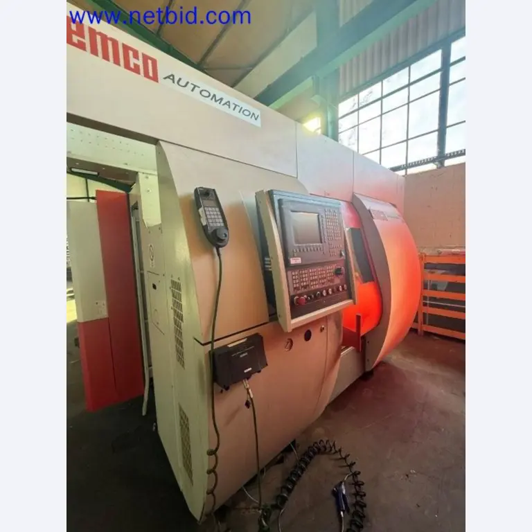 Three well-maintained EMCO Maxxturn 65 CNC lathes becoming available-1
