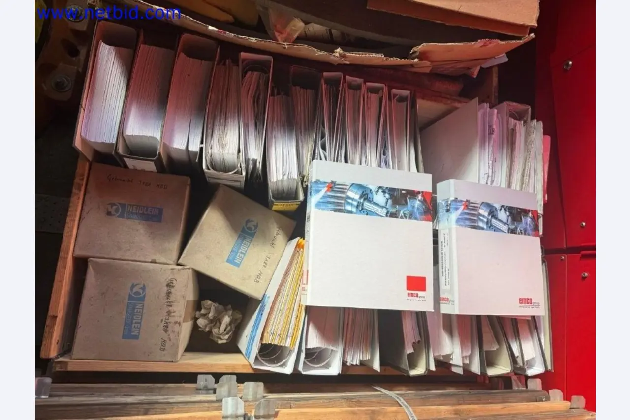 Three well-maintained EMCO Maxxturn 65 CNC lathes becoming available-6