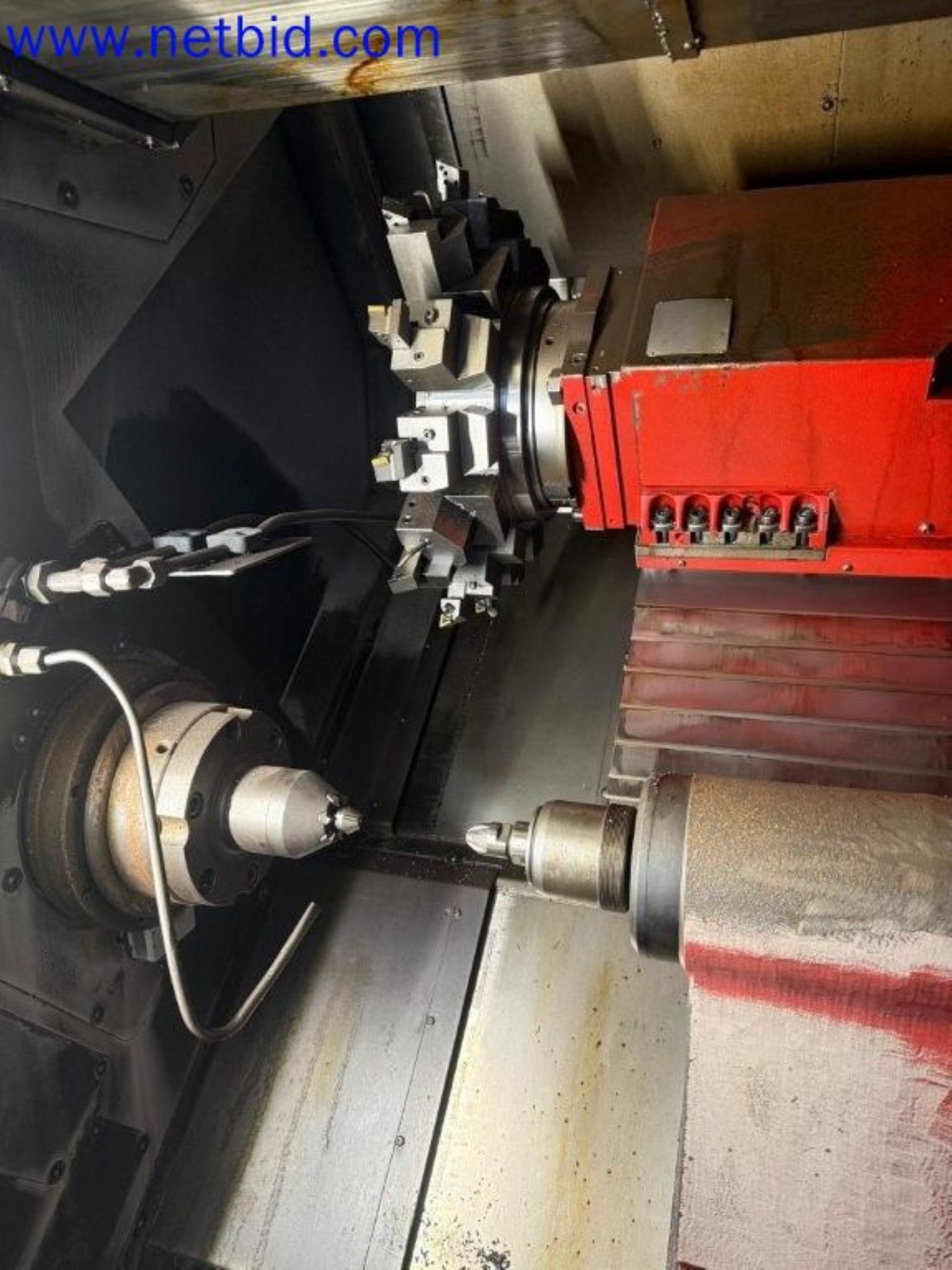 Three well-maintained EMCO Maxxturn 65 CNC lathes becoming available-12