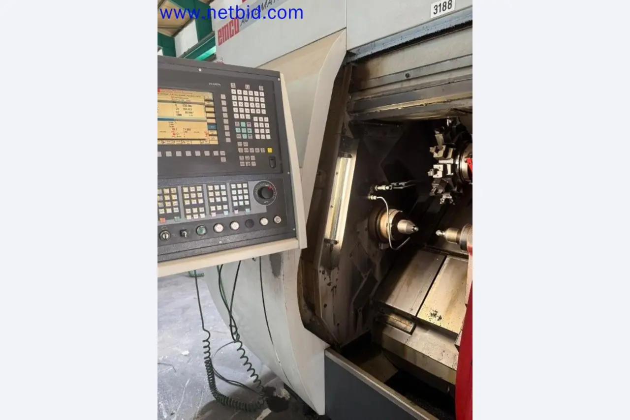 Three well-maintained EMCO Maxxturn 65 CNC lathes becoming available-13