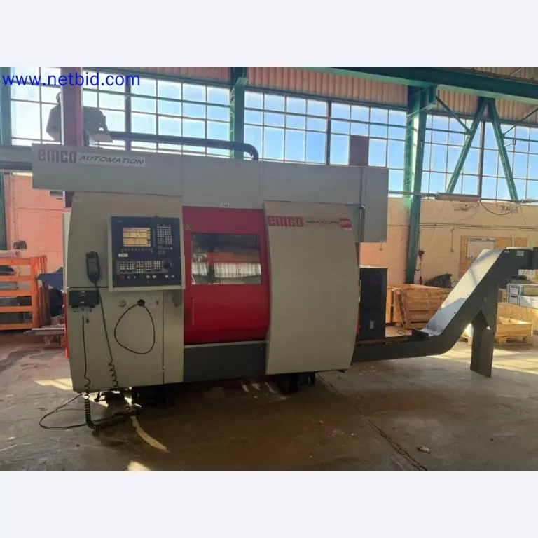 Three well-maintained EMCO Maxxturn 65 CNC lathes becoming available-1