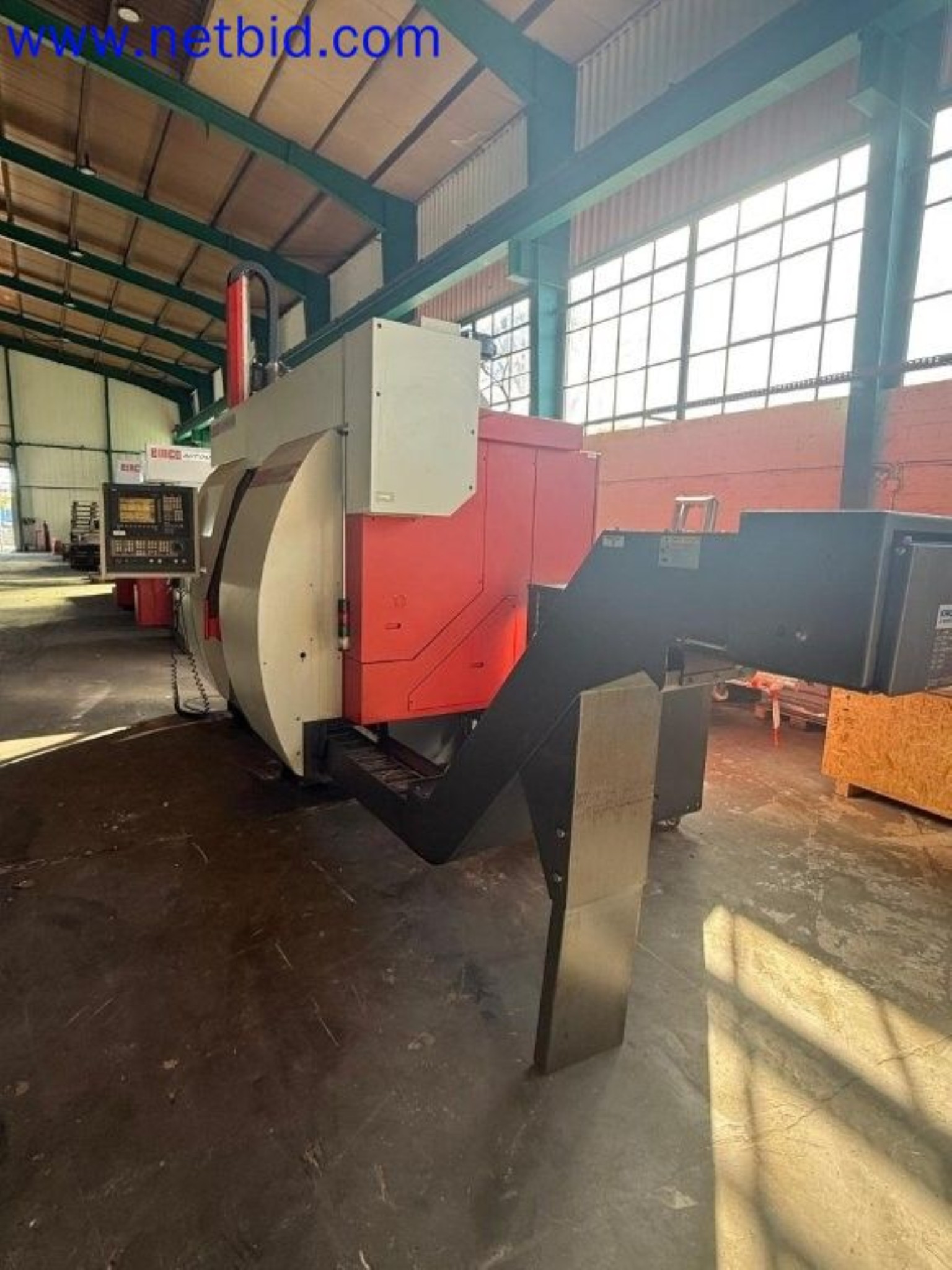 Three well-maintained EMCO Maxxturn 65 CNC lathes becoming available-9