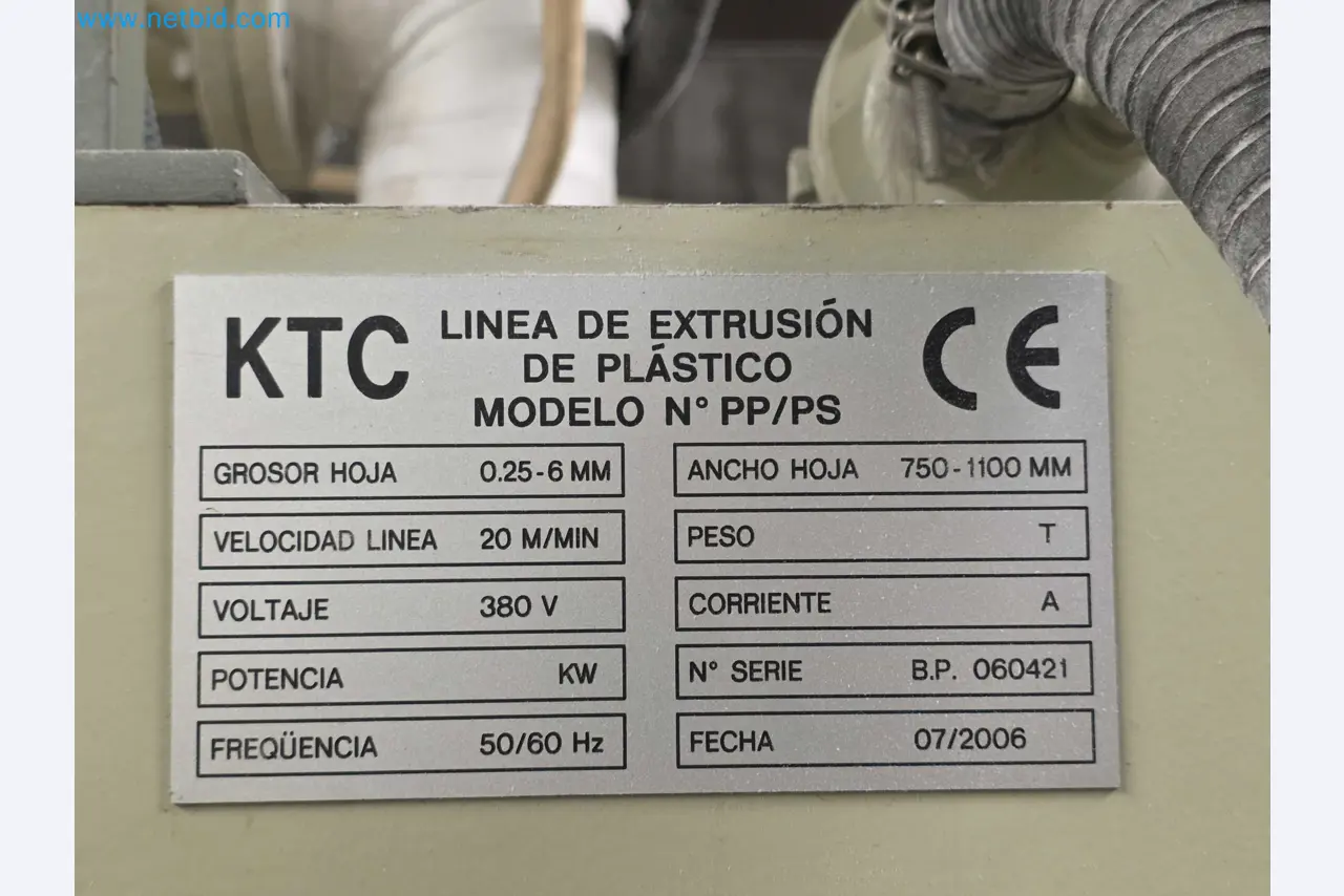 Factory Closure Auction: Plastic Sheet Extrusion Lines (PP/PE & PET)
-11