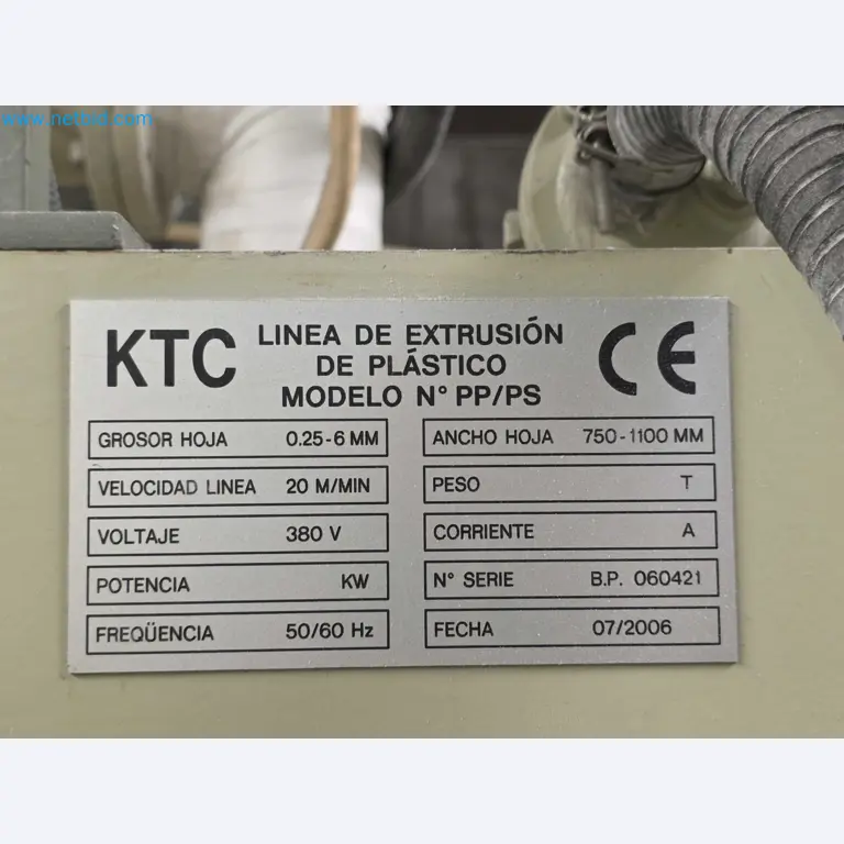 Factory Closure Auction: Plastic Sheet Extrusion Lines (PP/PE & PET)
-11