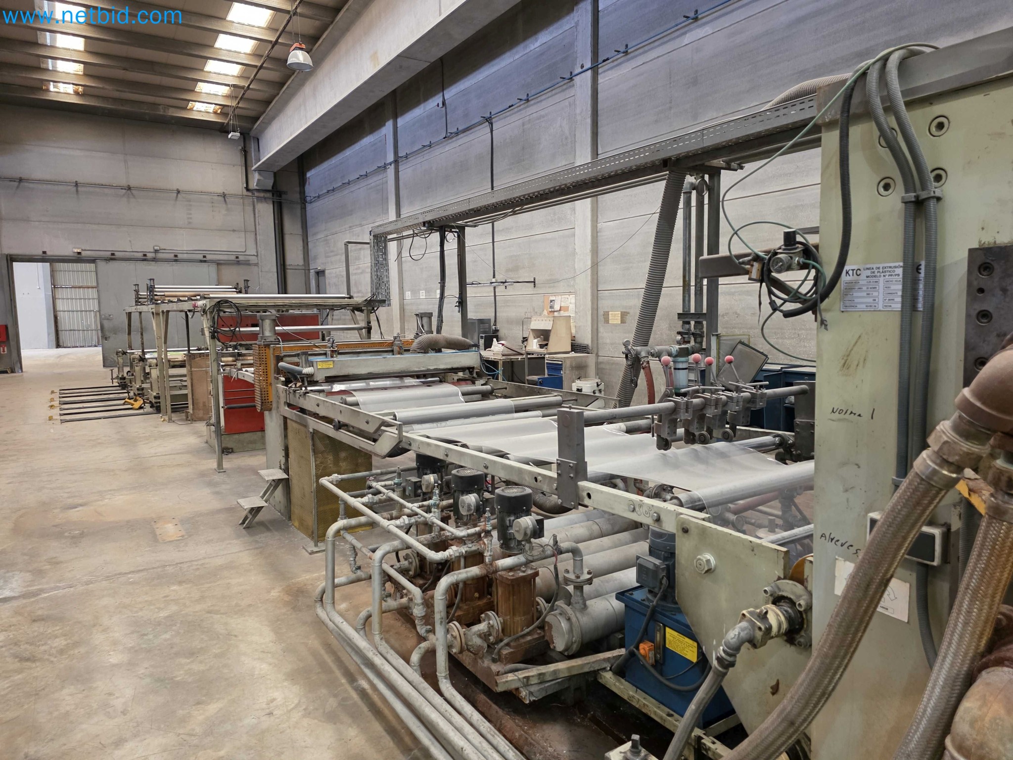 Factory Closure Auction: Plastic Sheet Extrusion Lines (PP/PE & PET)
-4