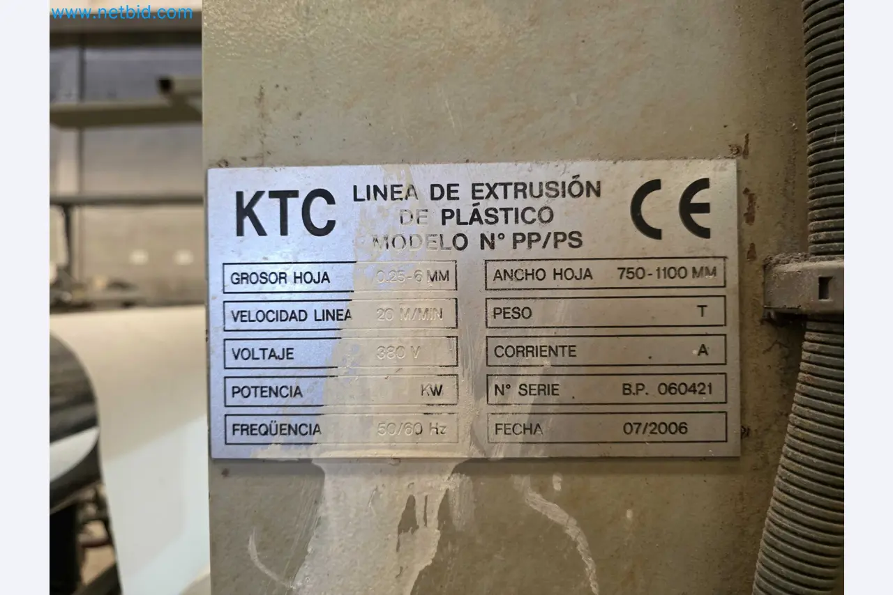 Factory Closure Auction: Plastic Sheet Extrusion Lines (PP/PE & PET)
-23