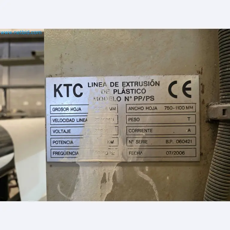 Factory Closure Auction: Plastic Sheet Extrusion Lines (PP/PE & PET)
-23