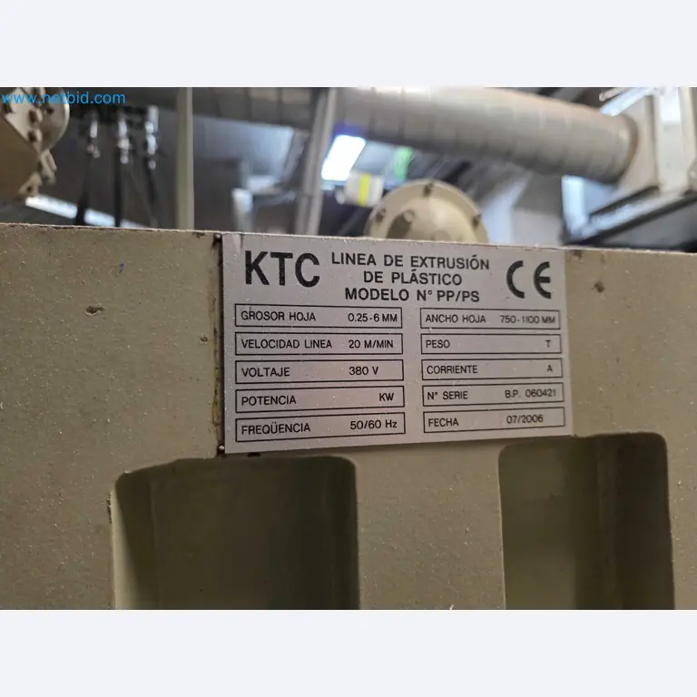 Factory Closure Auction: Plastic Sheet Extrusion Lines (PP/PE & PET)
-21