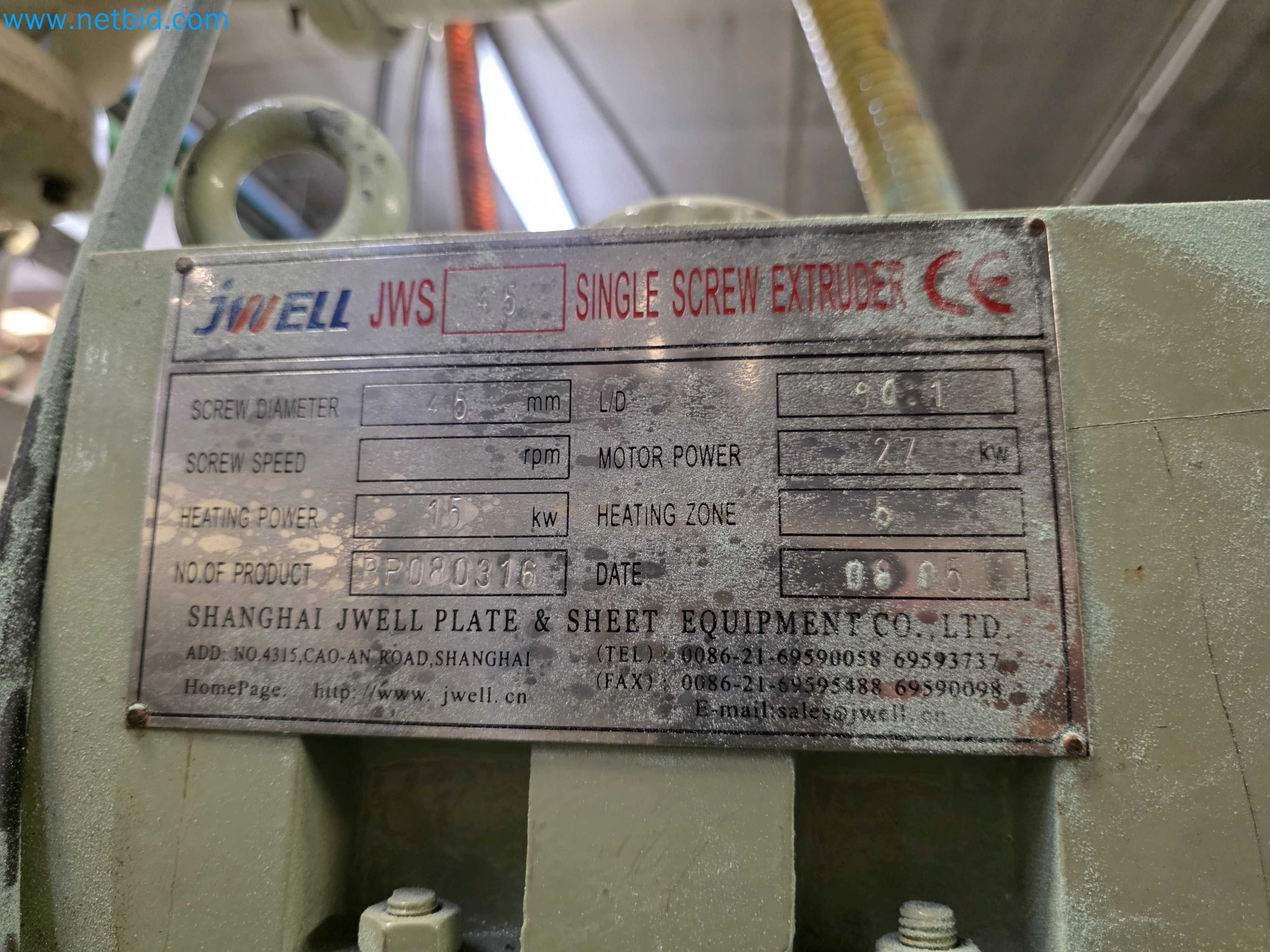 Factory Closure Auction: Plastic Sheet Extrusion Lines (PP/PE & PET)
-28