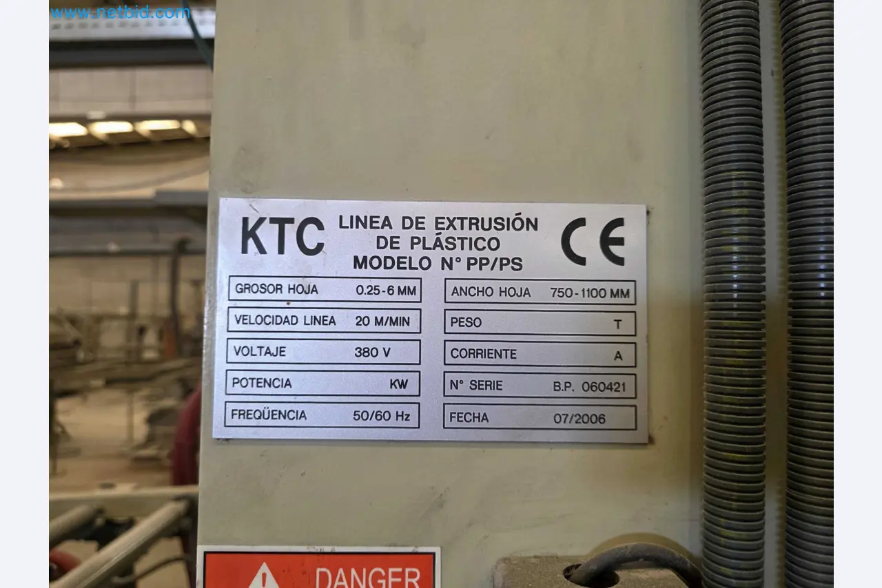 Factory Closure Auction: Plastic Sheet Extrusion Lines (PP/PE & PET)
-7