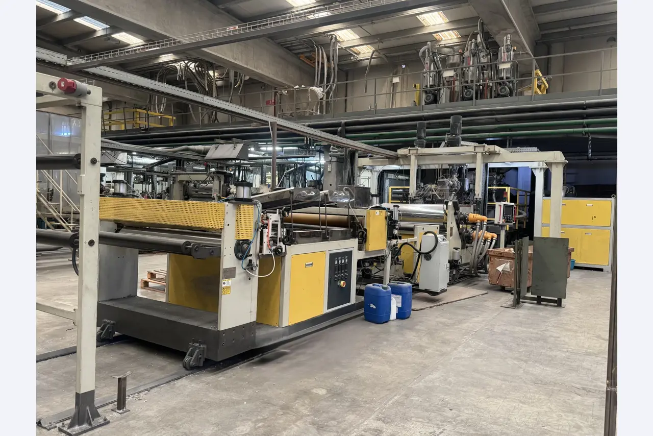 Betriebsauflösung: Kunststoffplatten-Extrusionsanlagen (PP/PE & PET)-2