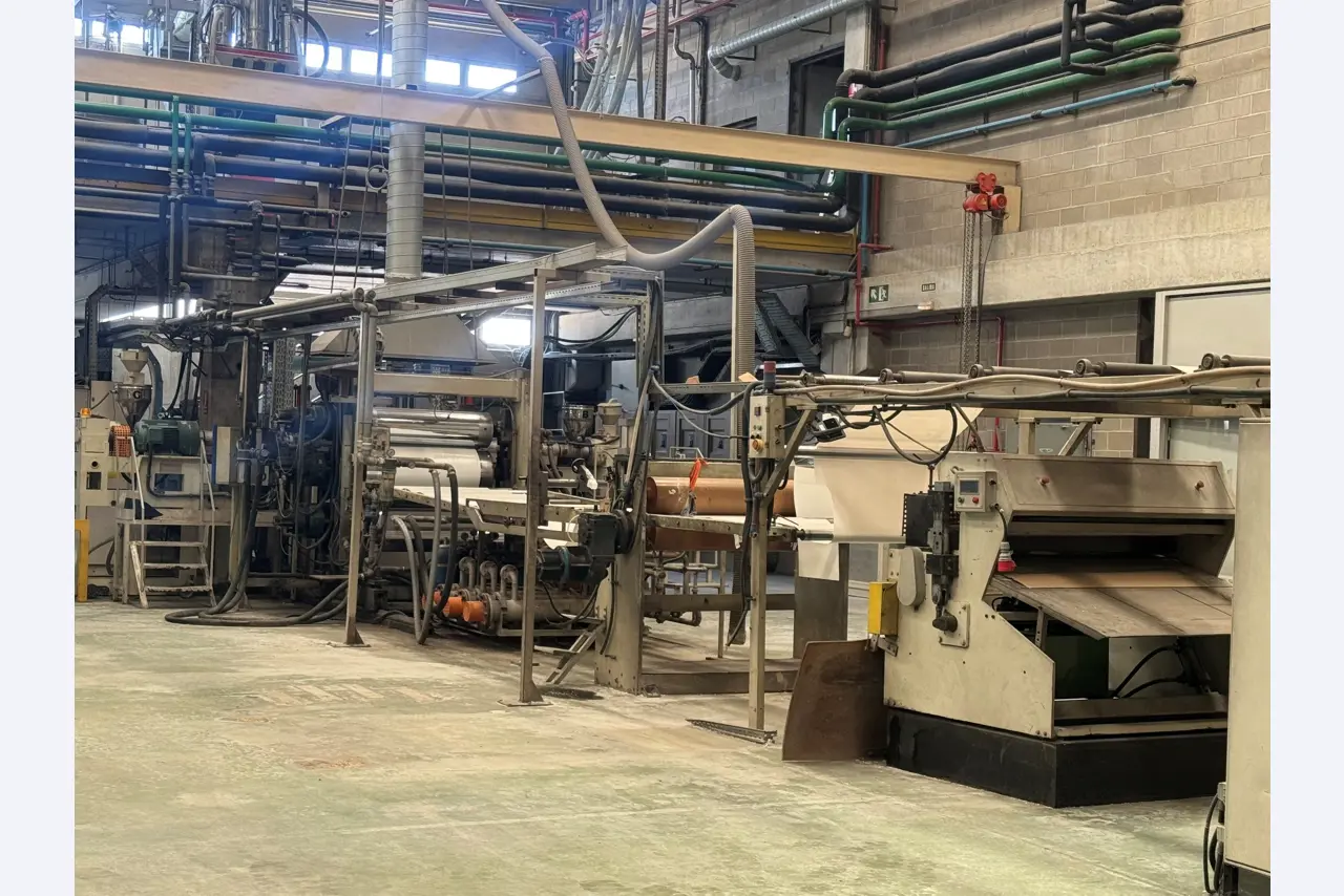 Betriebsauflösung: Kunststoffplatten-Extrusionsanlagen (PP/PE & PET)-6