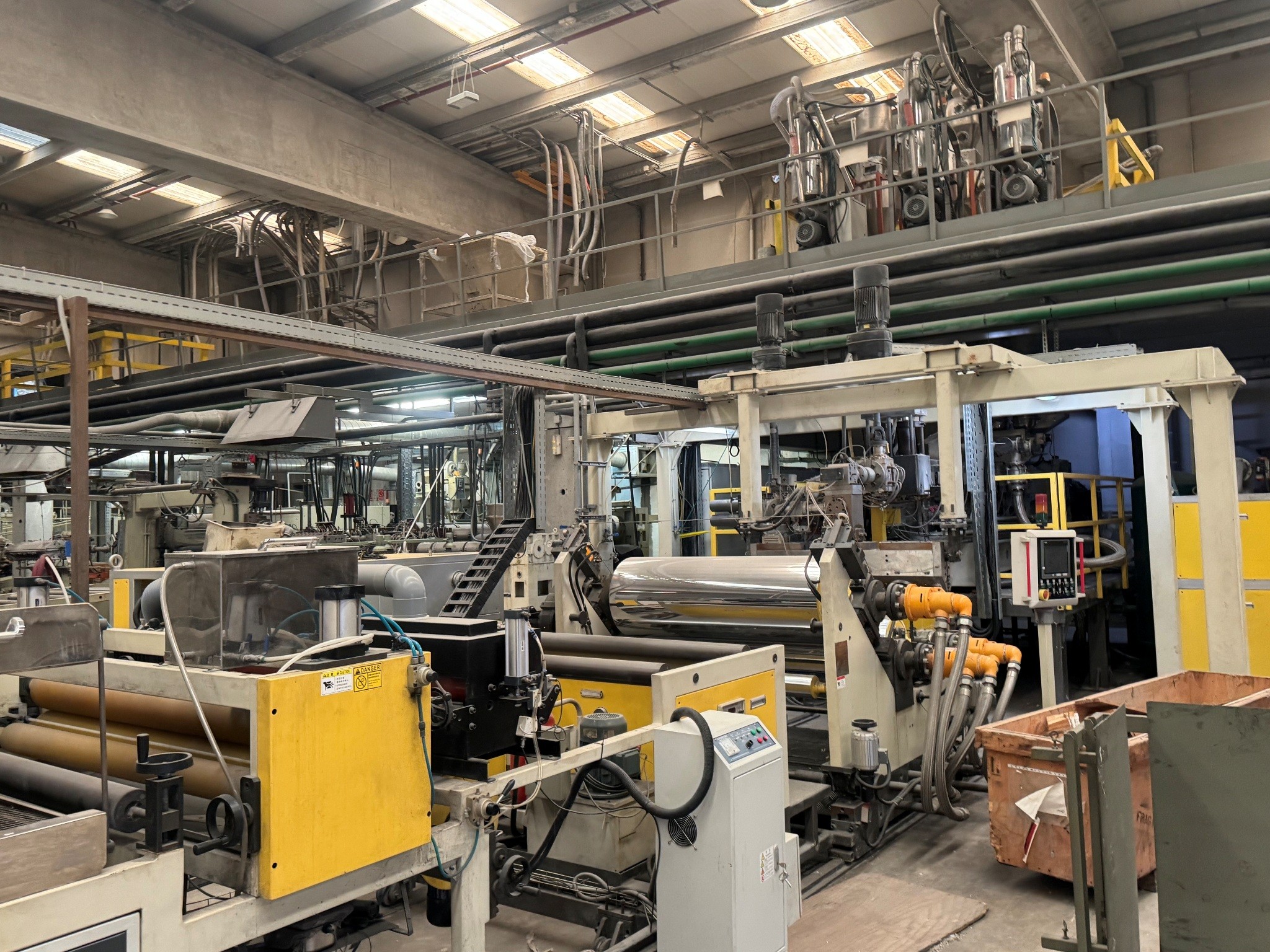 Betriebsauflösung: Kunststoffplatten-Extrusionsanlagen (PP/PE & PET)-1