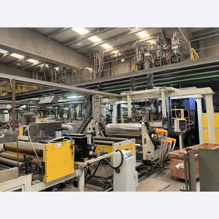 Betriebsauflösung: Kunststoffplatten-Extrusionsanlagen (PP/PE & PET)-1