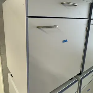 Base cabinet with drawer and door