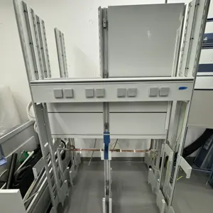 Two-sided media wall