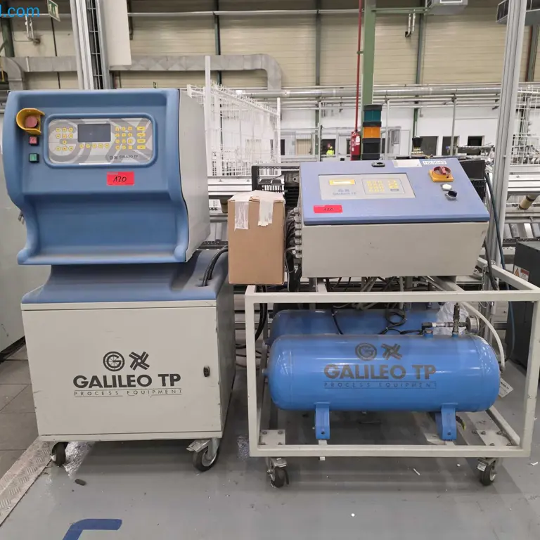 Detektor úniku helia a jednotka pro rekuperaci chladiva GALILEO