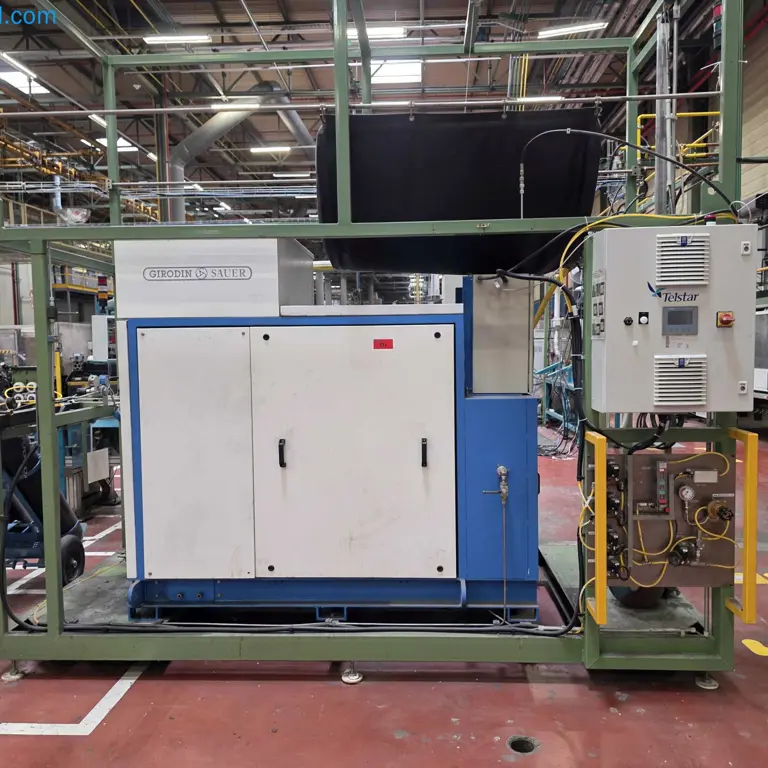 Stroj na obnovu helia GIRODIN SAUER COMPRESOR DE HELIO