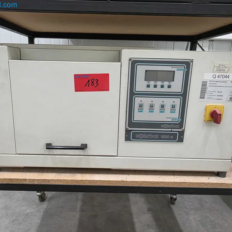 Komora pro stárnutí UV zářením SOLARBOX SBX 1500 E