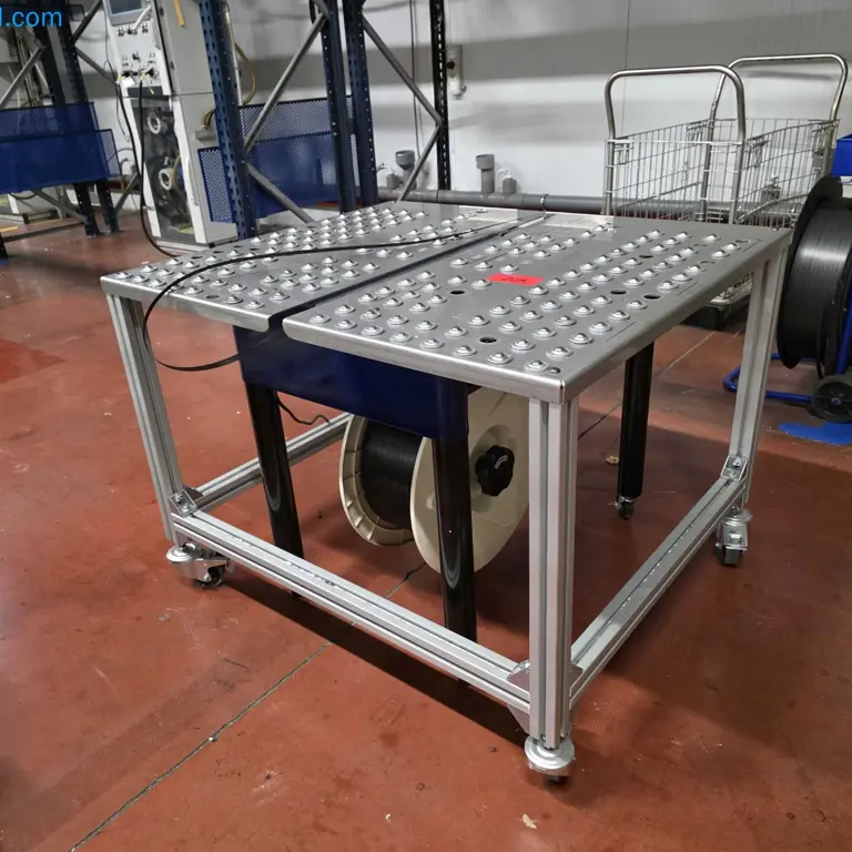 Poloautomatický páskovací stroj STRAPACK iQ-400