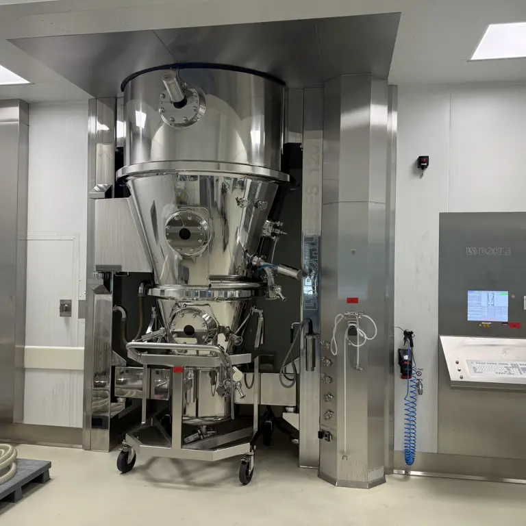 Wirbelschichtgranulator Bohle BFS 120 G EX WIP