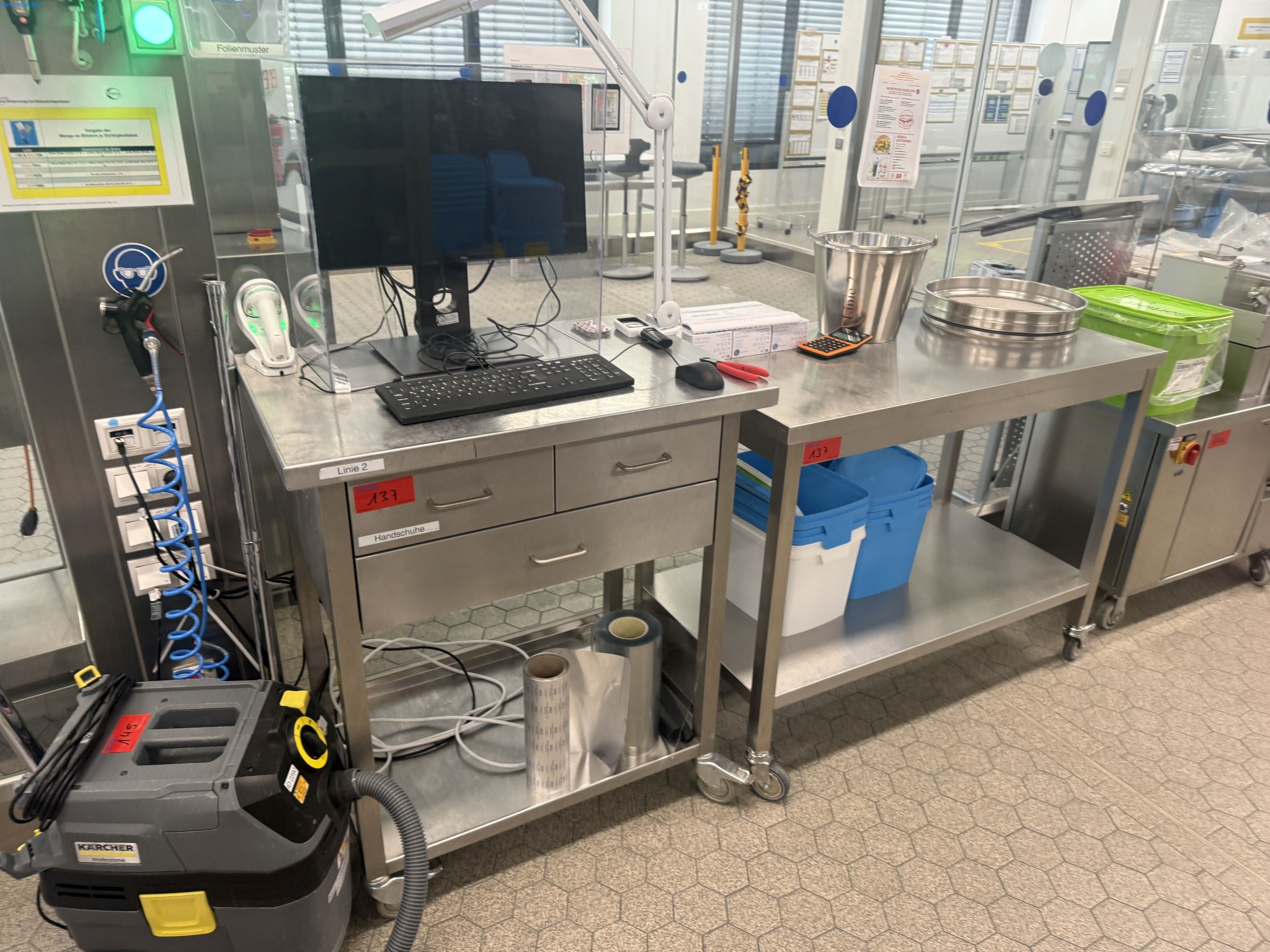 Installations de production et de conditionnement pharmaceutiques / Équipements de laboratoire et d'exploitation-19