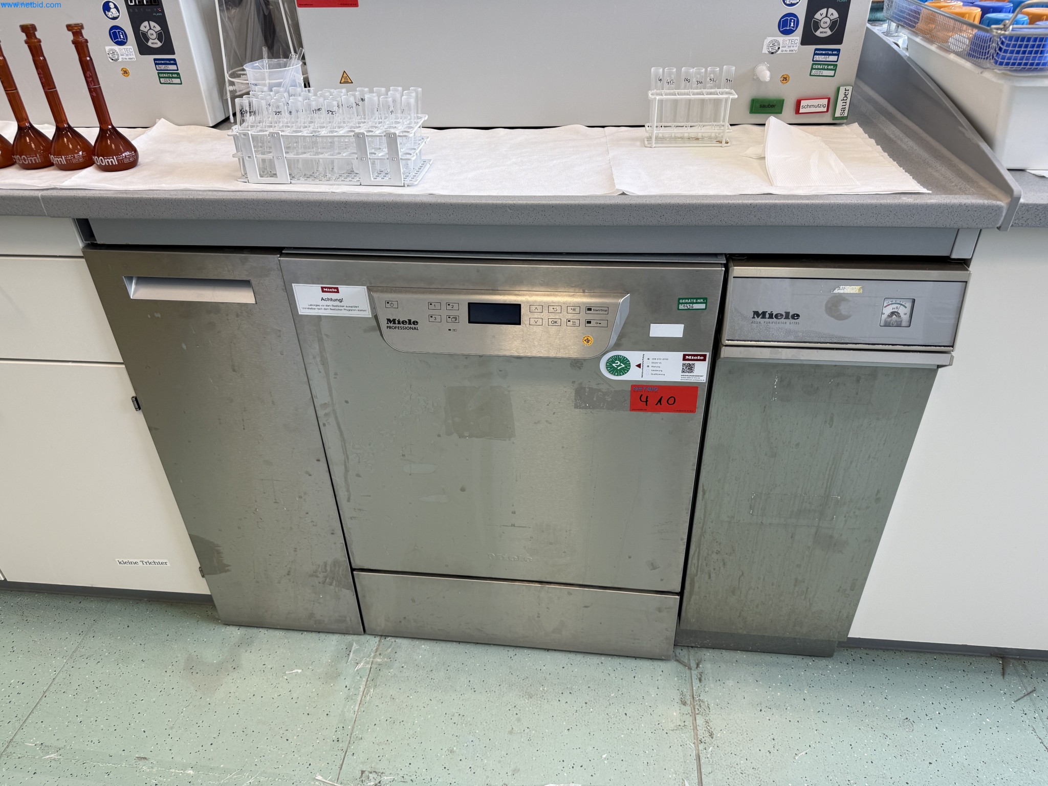 Machine de nettoyage pour laboratoire Miele G7795 / PG 8583