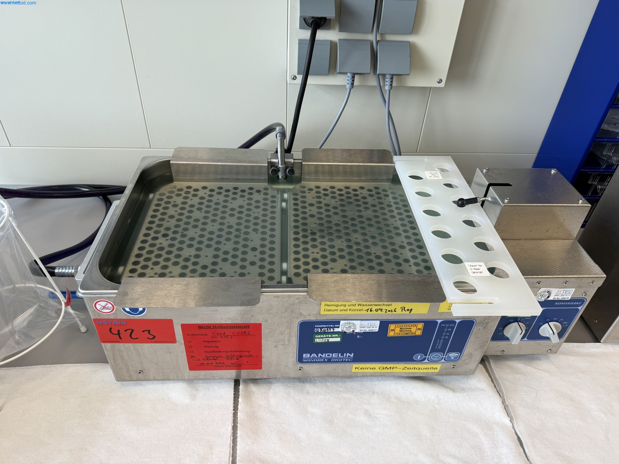 Bain à ultrasons Bandelin DT1028F/SA1028