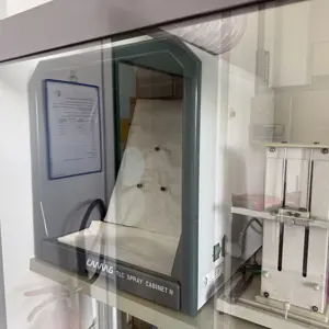 Aspiração Camag TLC Spray Cabinet