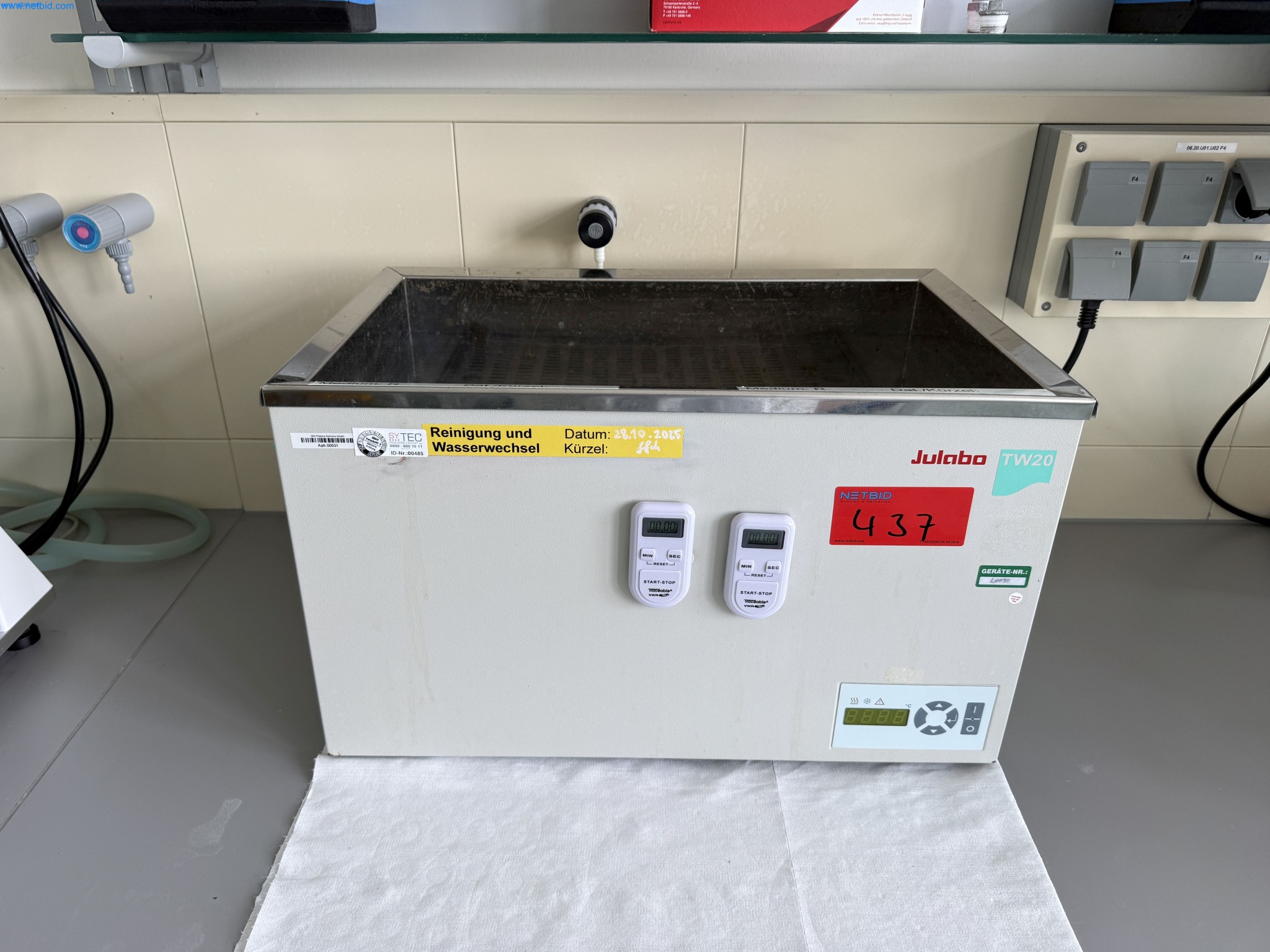 cuve de régulation de température Julabo TW20