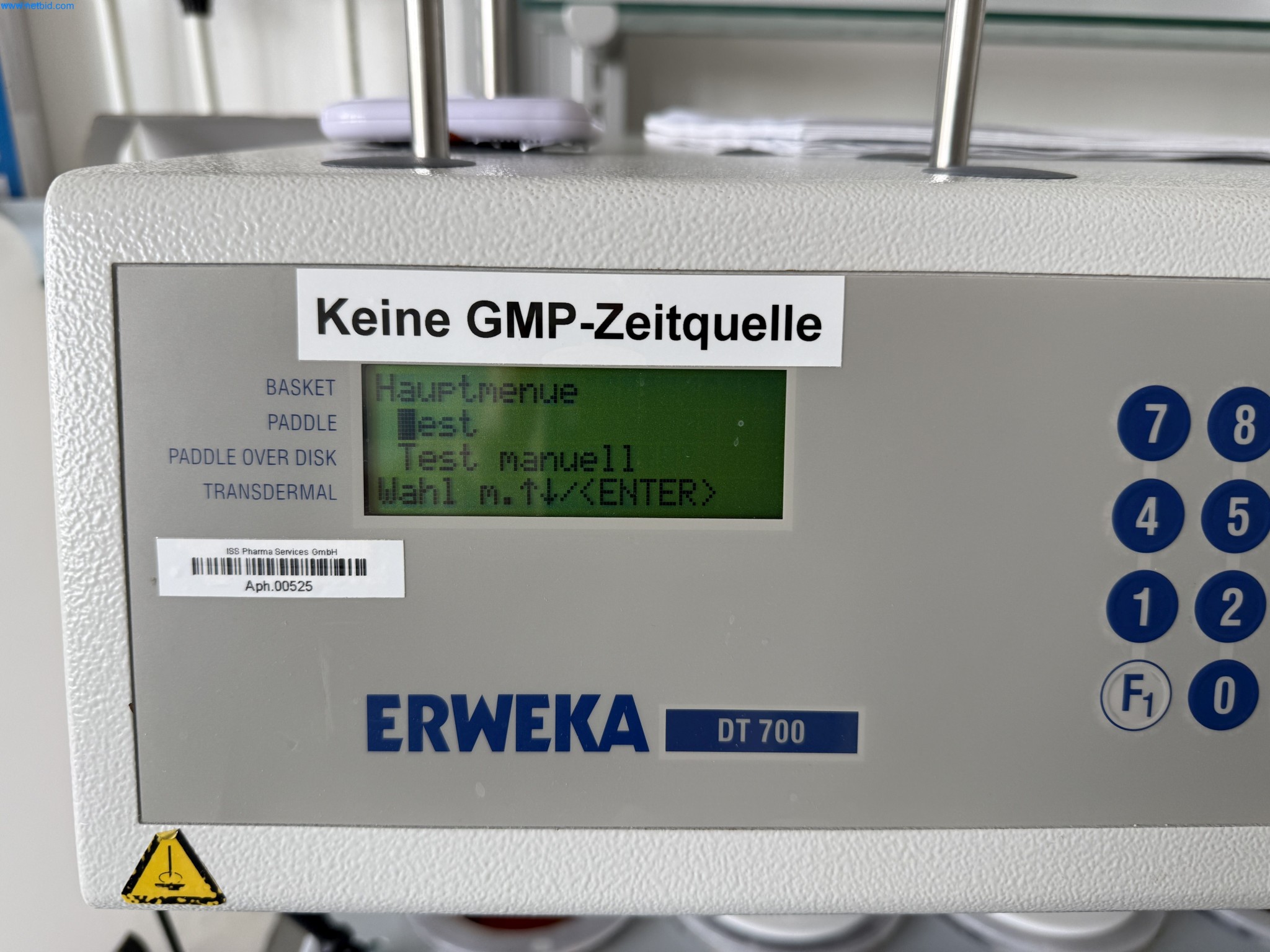 Instalações de produção e embalagem farmacêuticas / Equipamentos de laboratório e operacionais-3