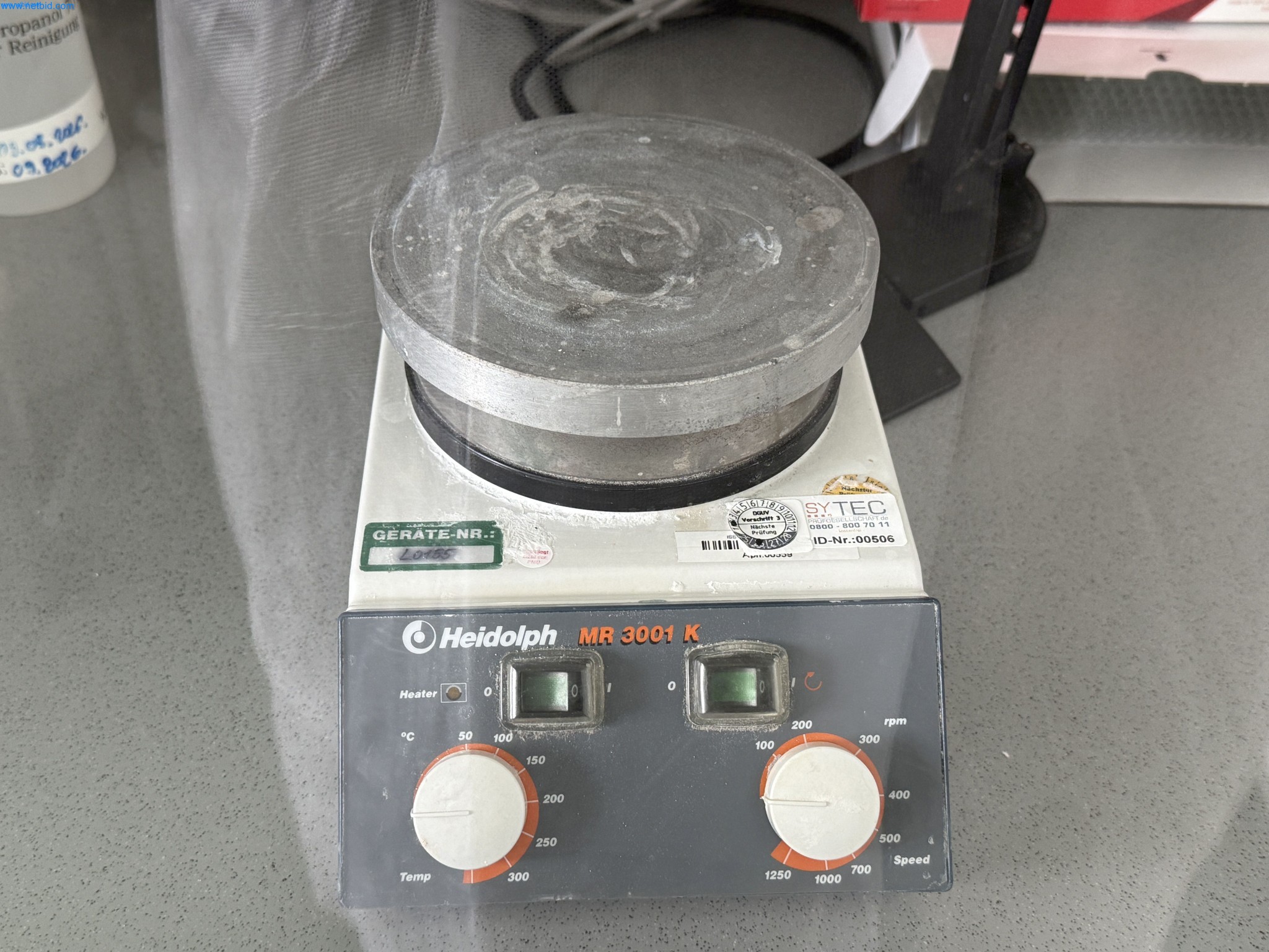 Agitateur magnétique chauffant Heidolph MR3001K