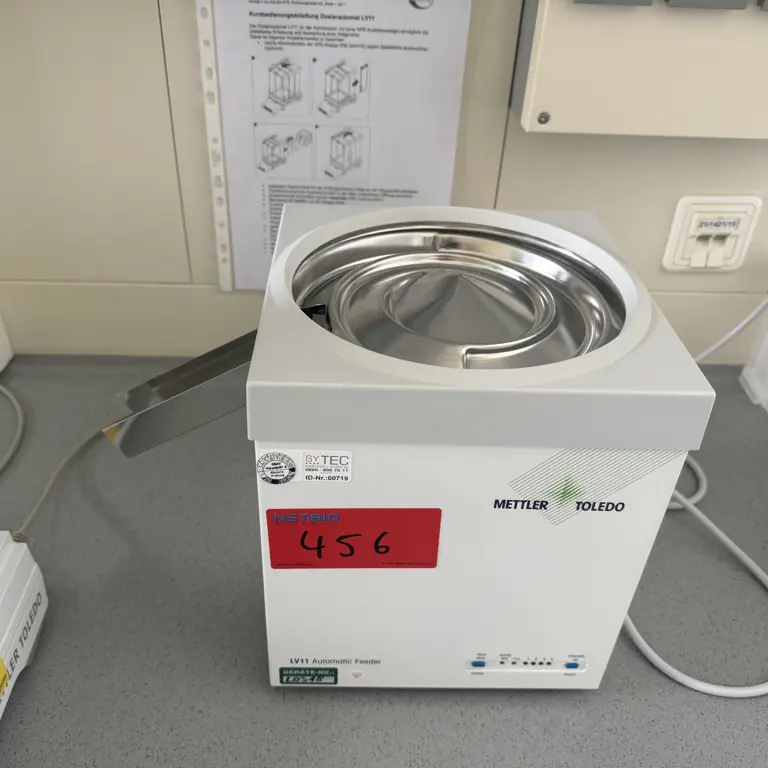 Máquina de dosagem automática Mettler Toledo LV11