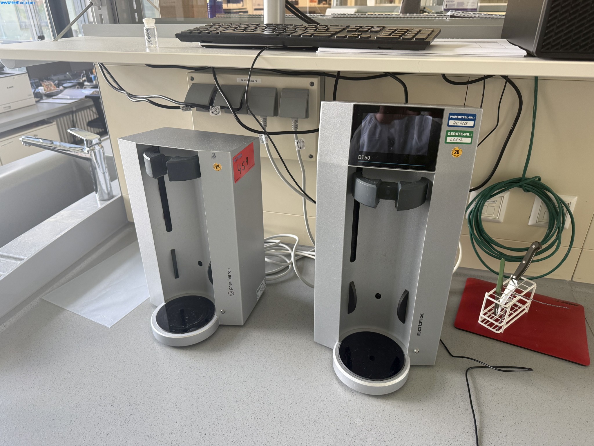 Testeur de désintégration Sotax DT50 Master/DISITEST 50 Client
