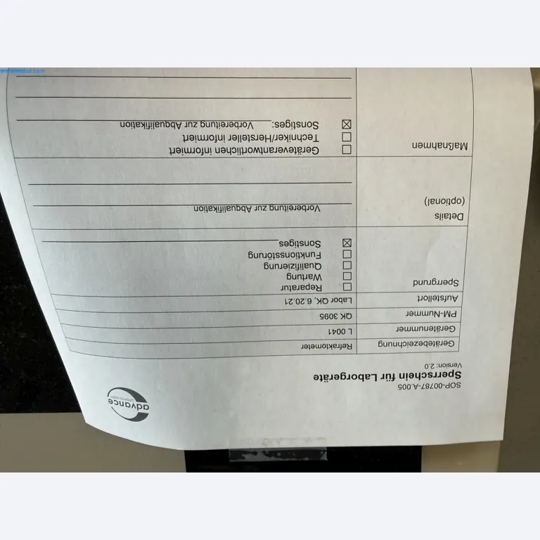 Instalações de produção e embalagem farmacêuticas / Equipamentos de laboratório e operacionais-8