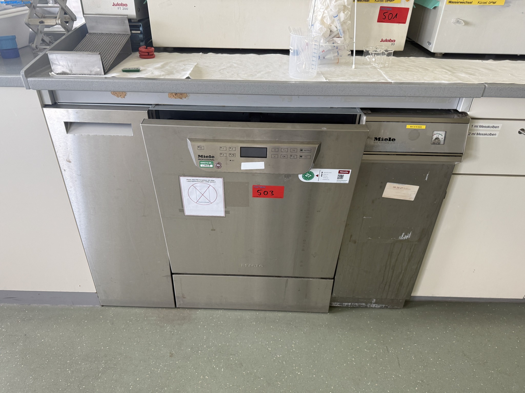 lave-vaisselle de laboratoire Miele G7795/GG05