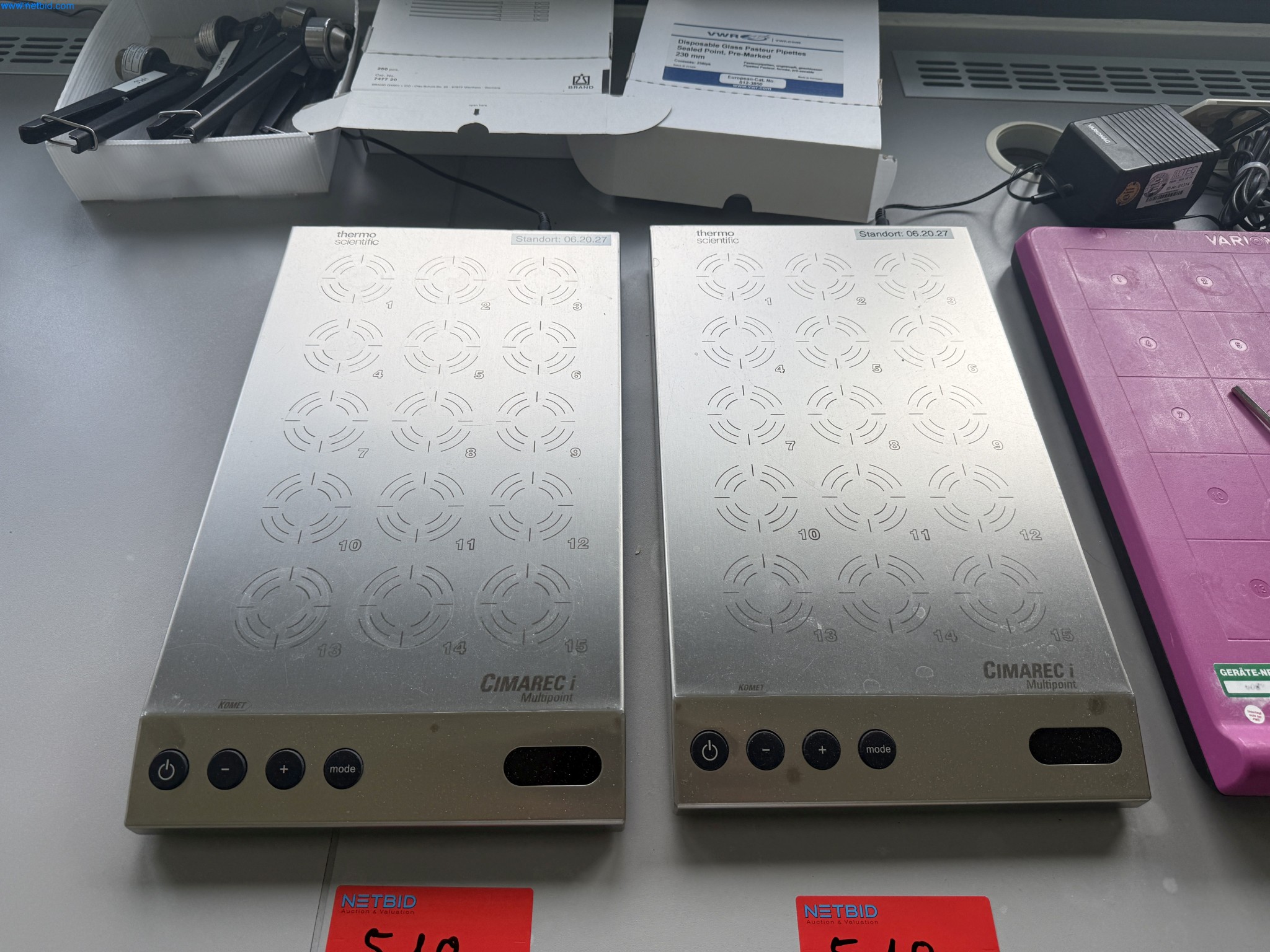 2 mélangeurs électriques Thermo Scientific Cimarec i Multipoint