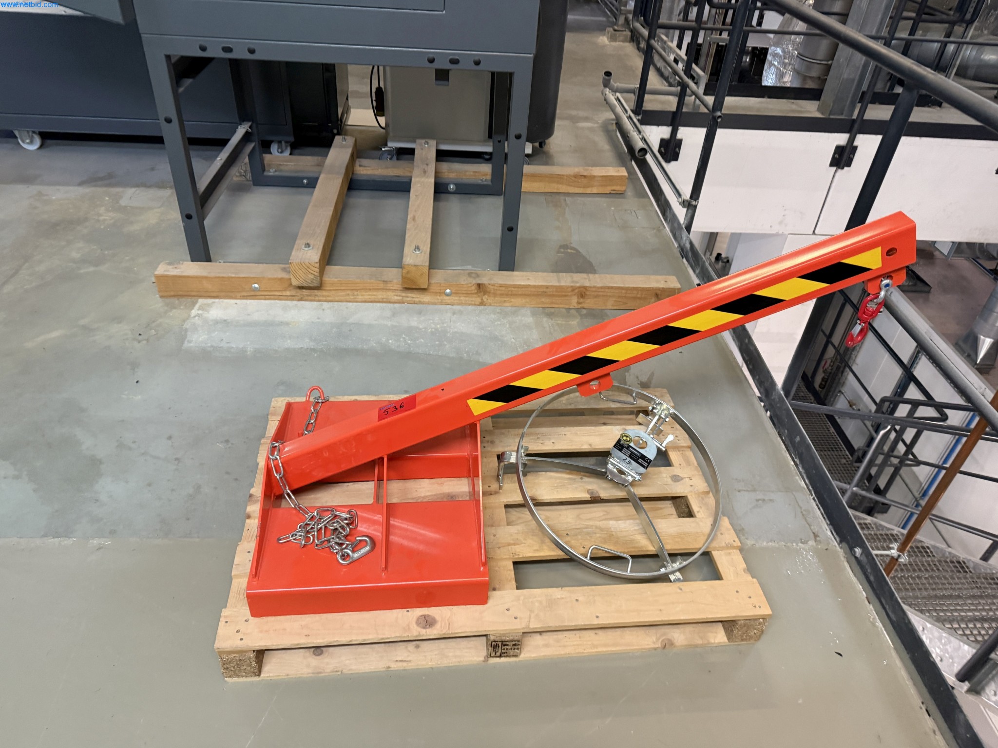Crochet de grue pour chariot élévateur RR Industrietechnik RLH-1