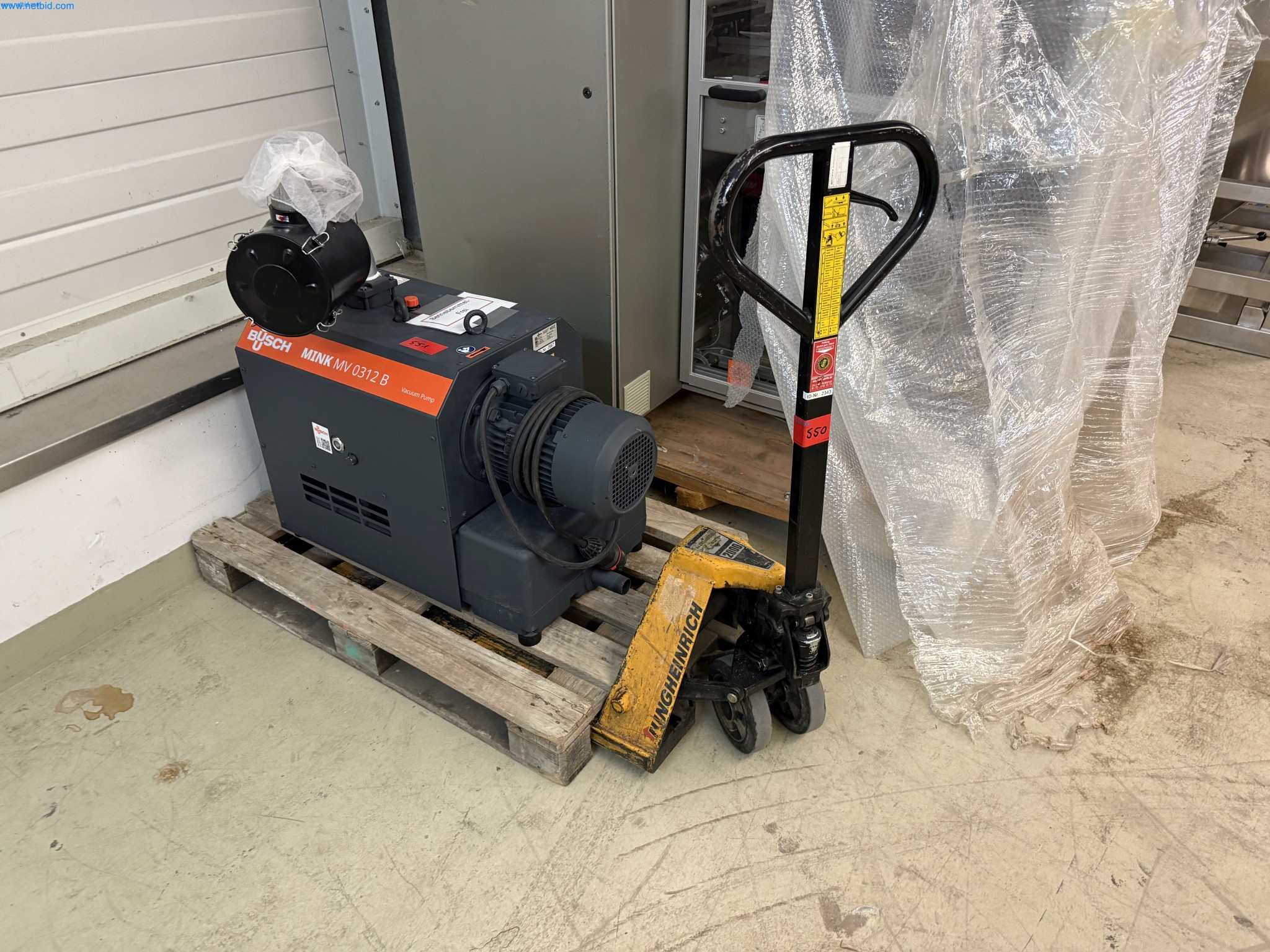 transpalette Jungheinrich C/6N 540 X1150