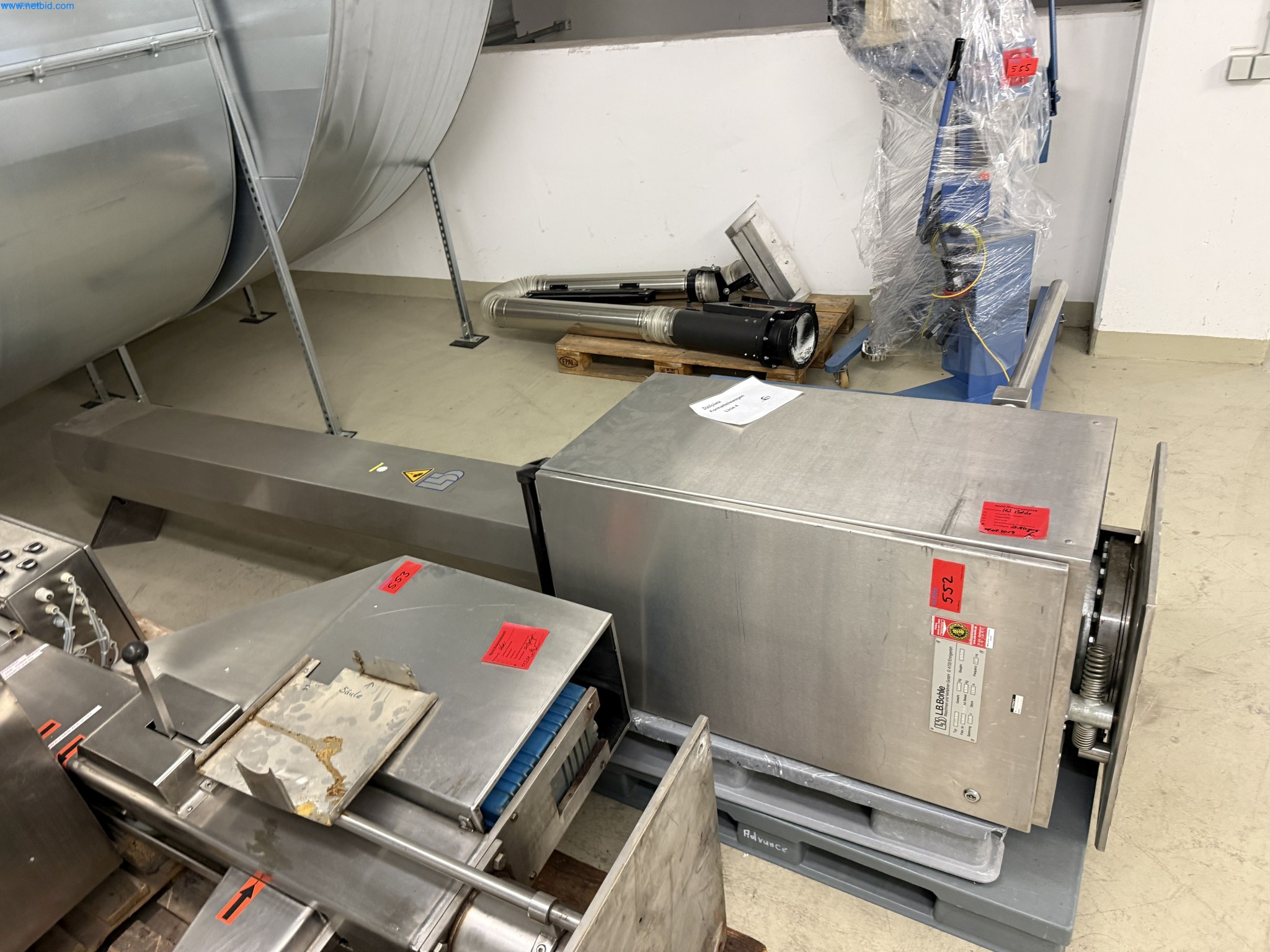 Dispositif de vidange et de levage Bohle HS400
