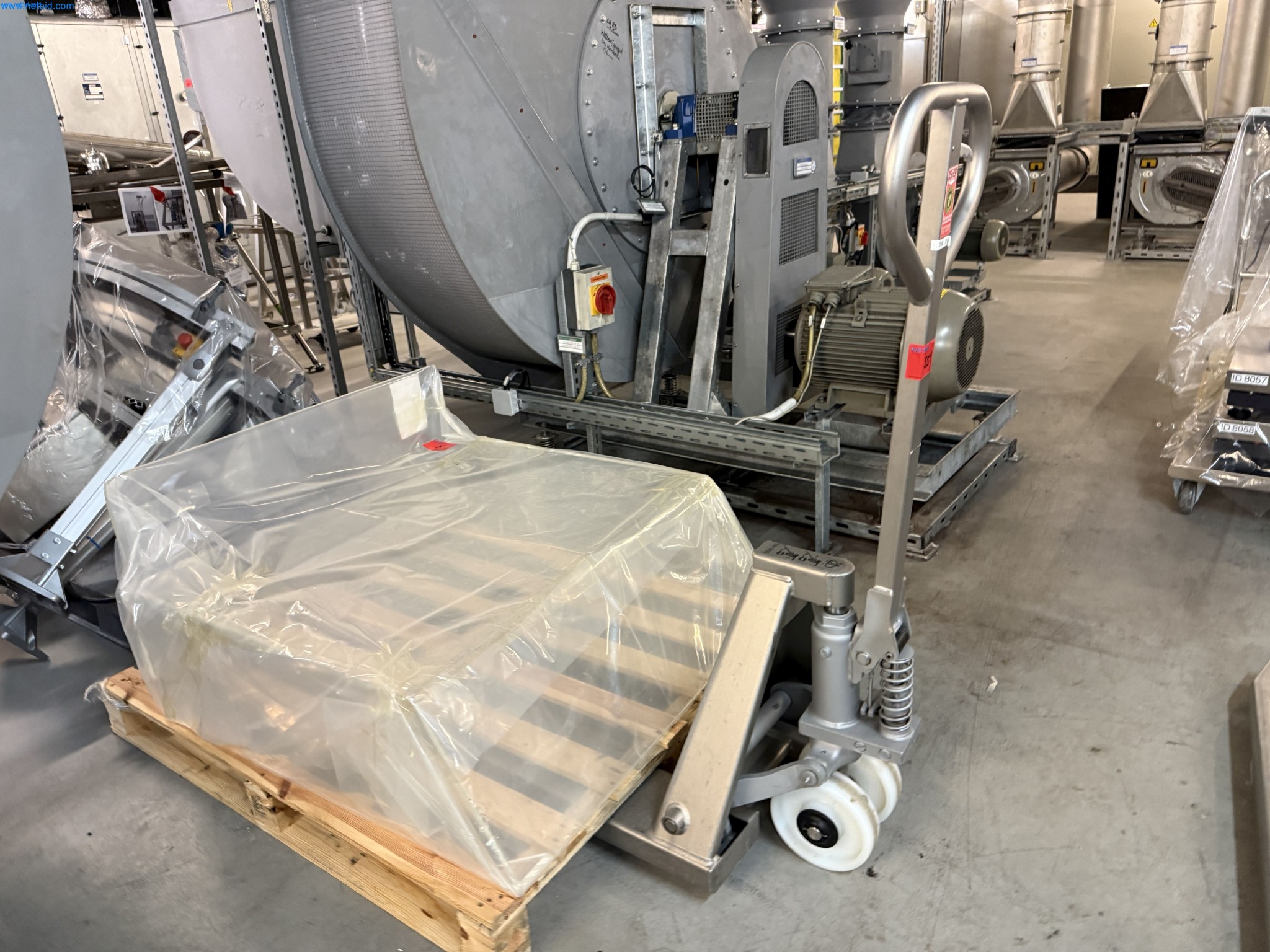 transpalette Jungheinrich HPT JUN-449TR/3