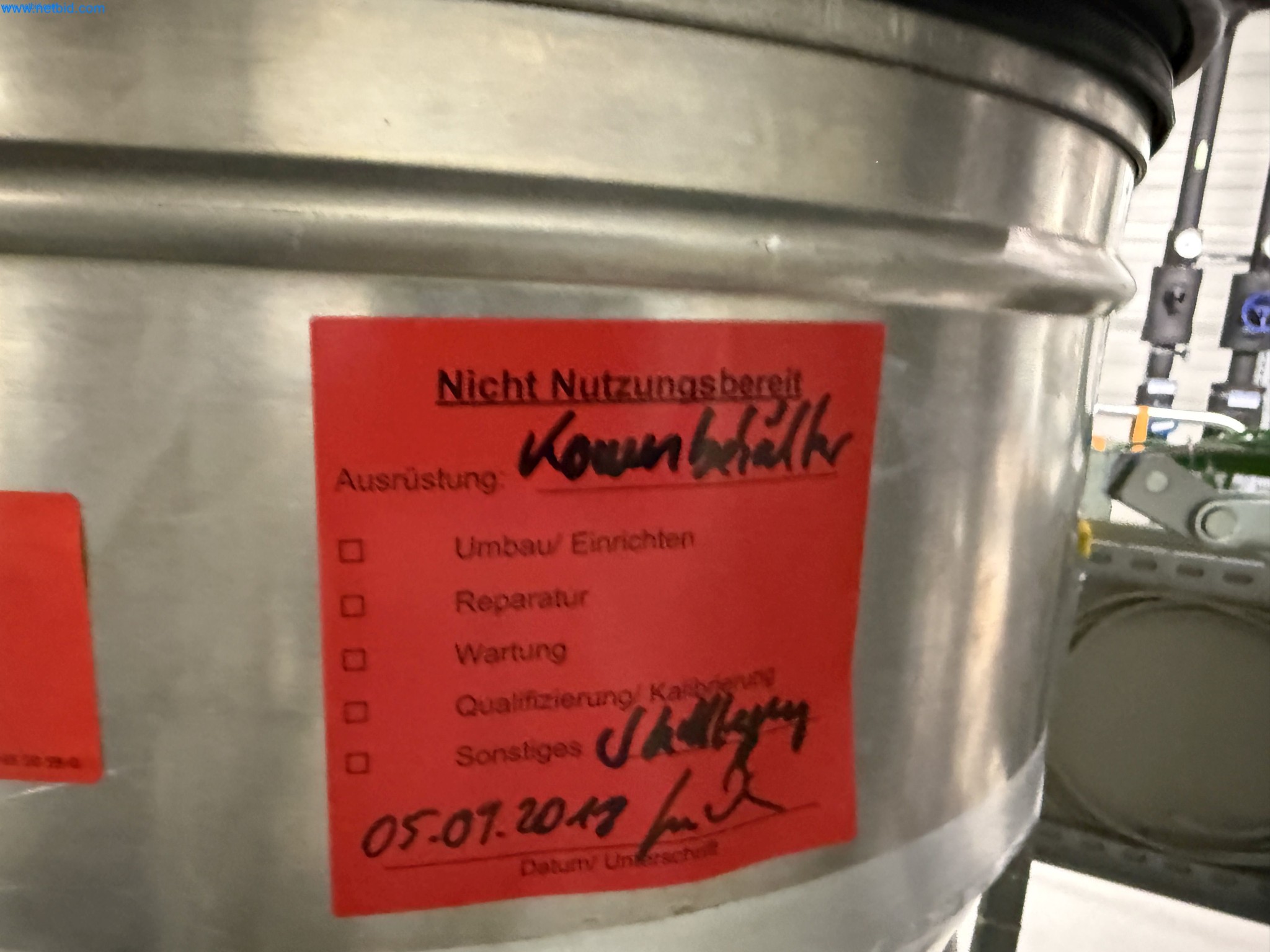 Instalações de produção e embalagem farmacêuticas / Equipamentos de laboratório e operacionais-2