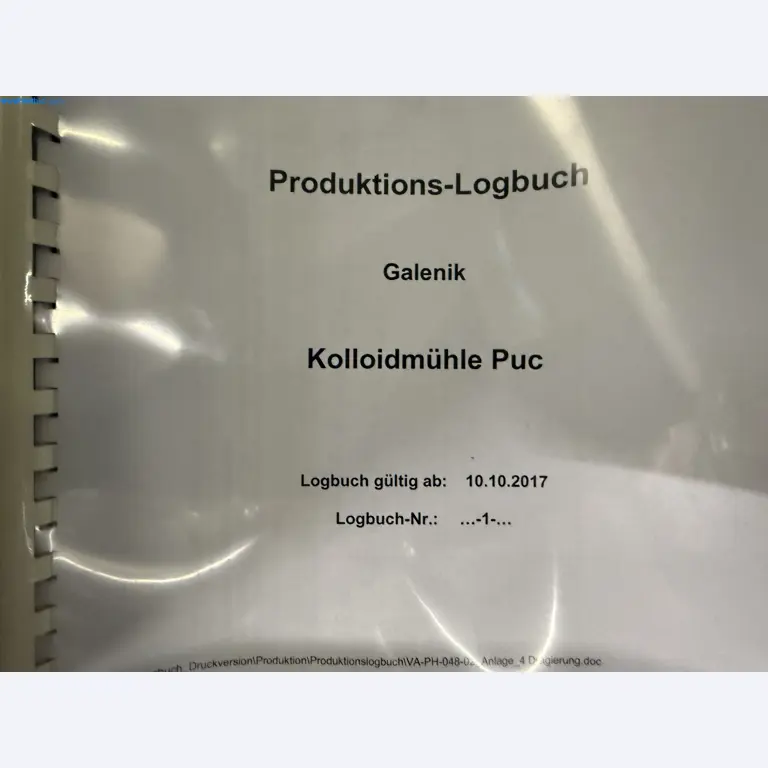 Instalações de produção e embalagem farmacêuticas / Equipamentos de laboratório e operacionais-2