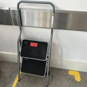 Folding step stool