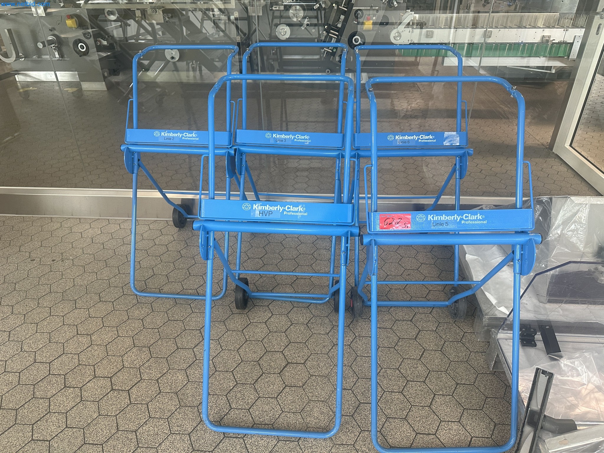 Clark 5 Chariot à rouleaux de chiffons Kimberly-Clark — occasion