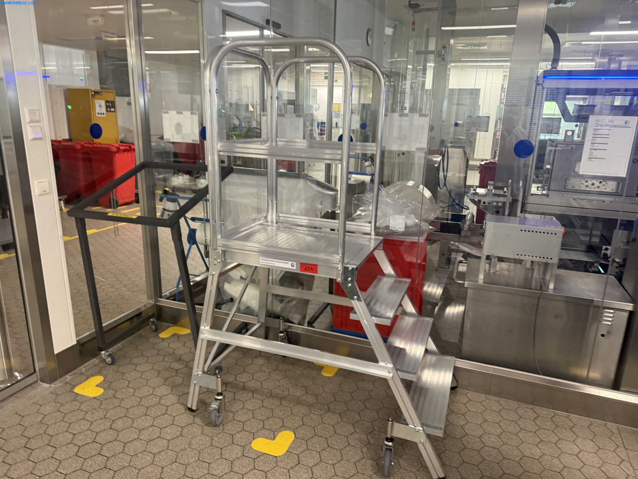 plateforme en aluminium Günzburger
